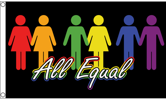 All Equal Pride Flag 3x5