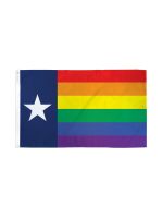 Texas Rainbow 3x5 Flag