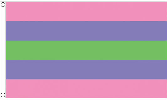 Trigender Pride 3x5 Flag